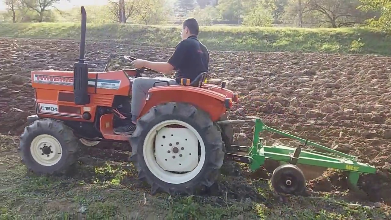 Hinomoto E1804 Japán Kistraktor éves összefoglaló videó