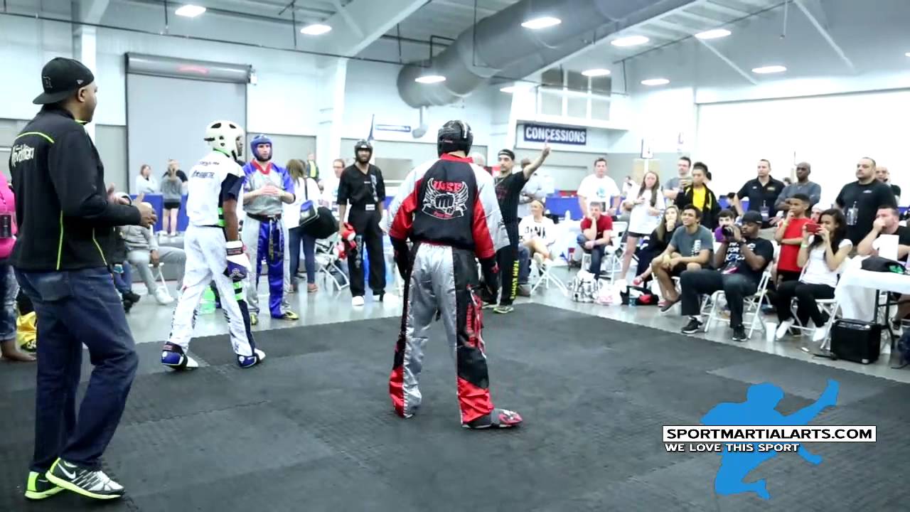 Kevin Walker v Jim Hayward - Men's Team Sparring - 2015 Grand Slam Open Nationals