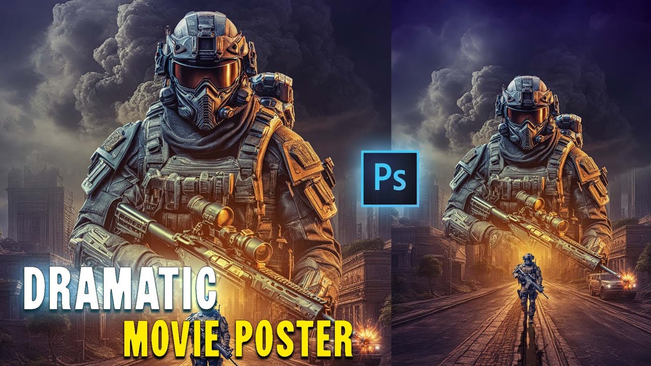 Create a Battlefront Cinematic Masterpiece | Master The Art of Apocalyptic Movie Poster!