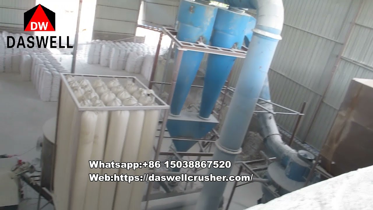 Daswell Raymond roller mill production line working site
