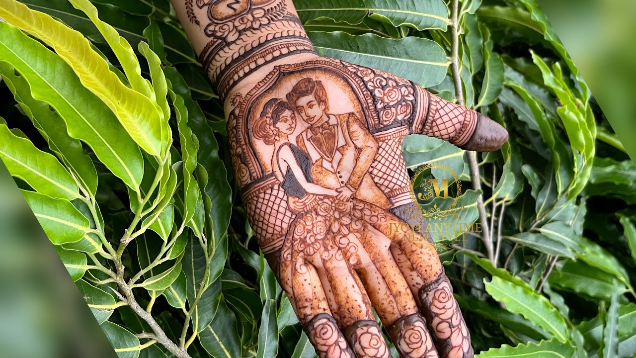 Engagement special mehndi design | letest mehndi design | dulha dulhan wali mehndi | mehndi