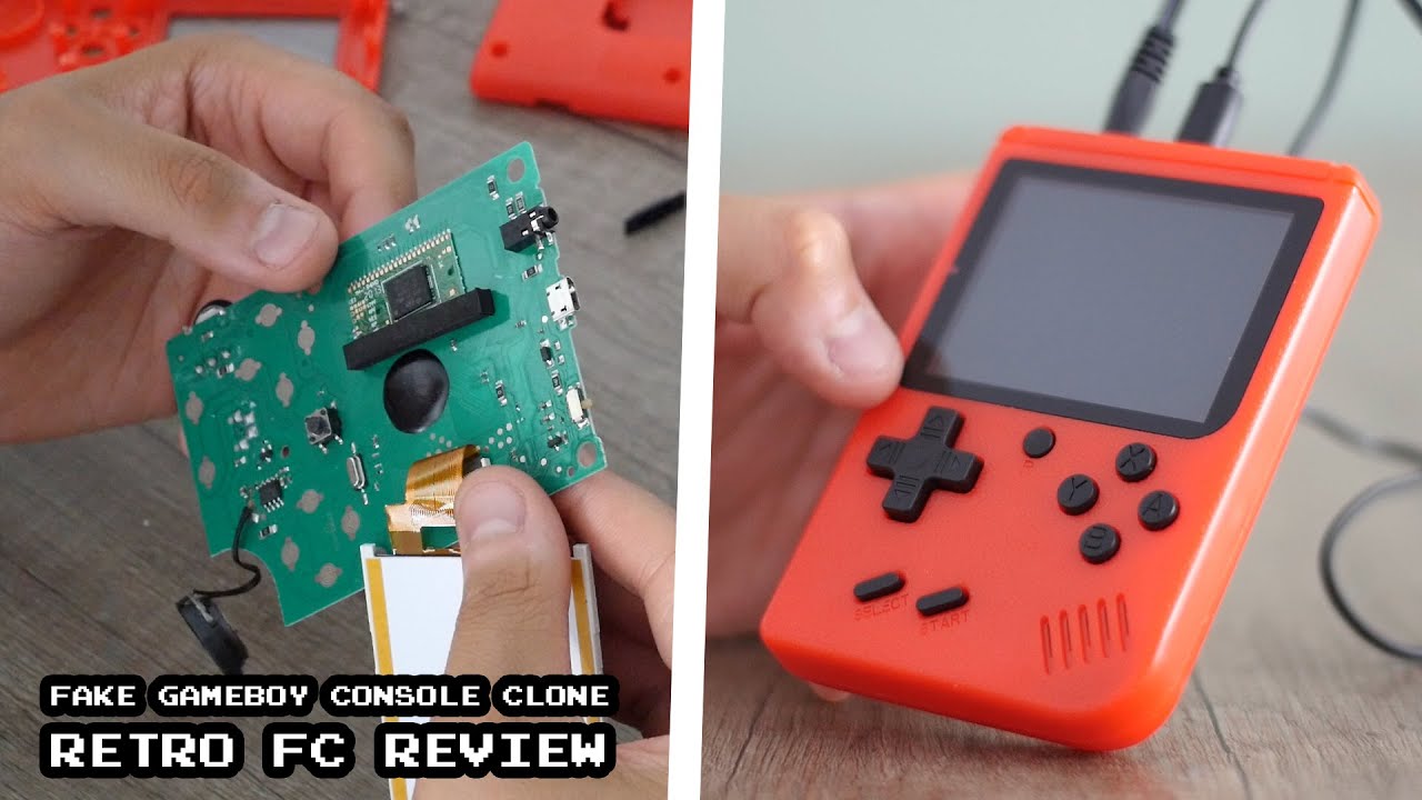 Fake Gameboy 400 in 1 Games from China Review | Retro FC | Unboxing & Review