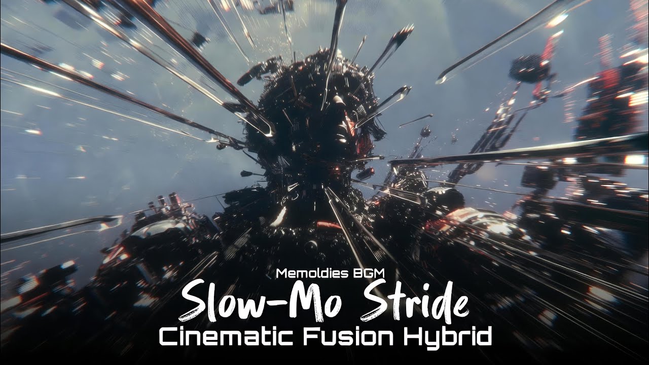 Slow-Mo Stride | Cinematic Fusion Hybrid | Background Music | Memoldies BGM 2026 