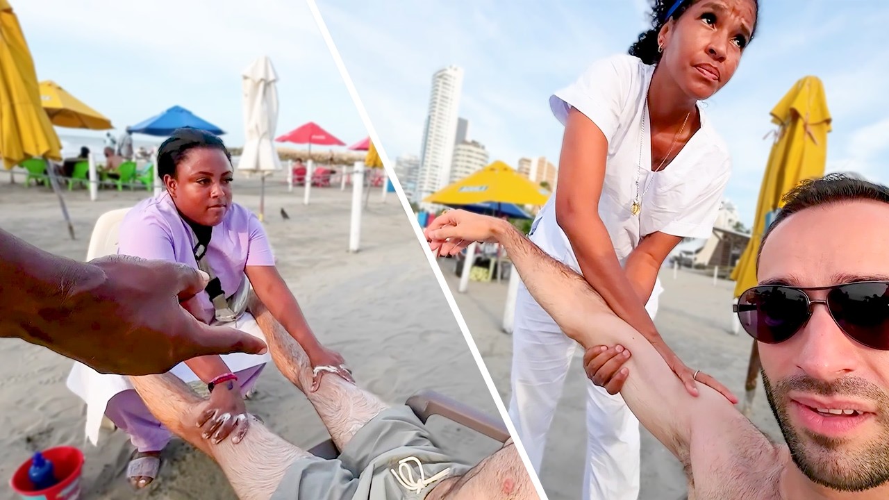 CHAOS Massage on Suspicious Beach (18+ activities) – Cartagena 🇨🇴
