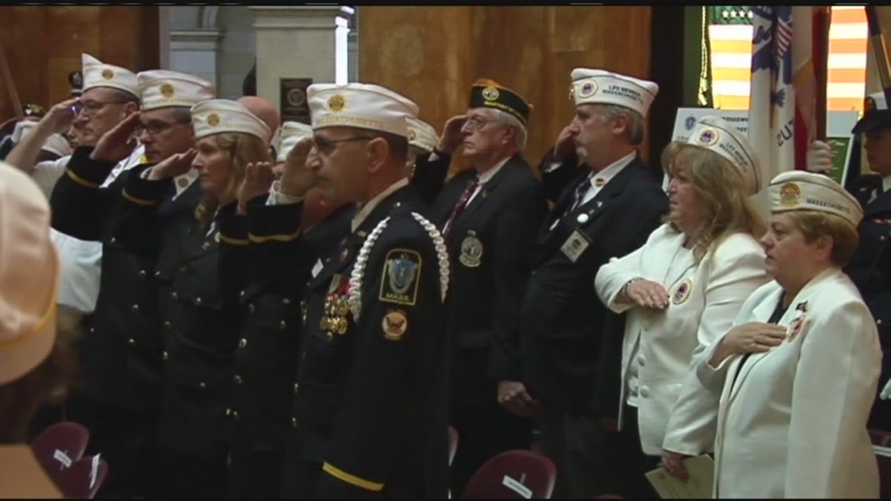 Veterans honored at the Massachusetts Statehouse