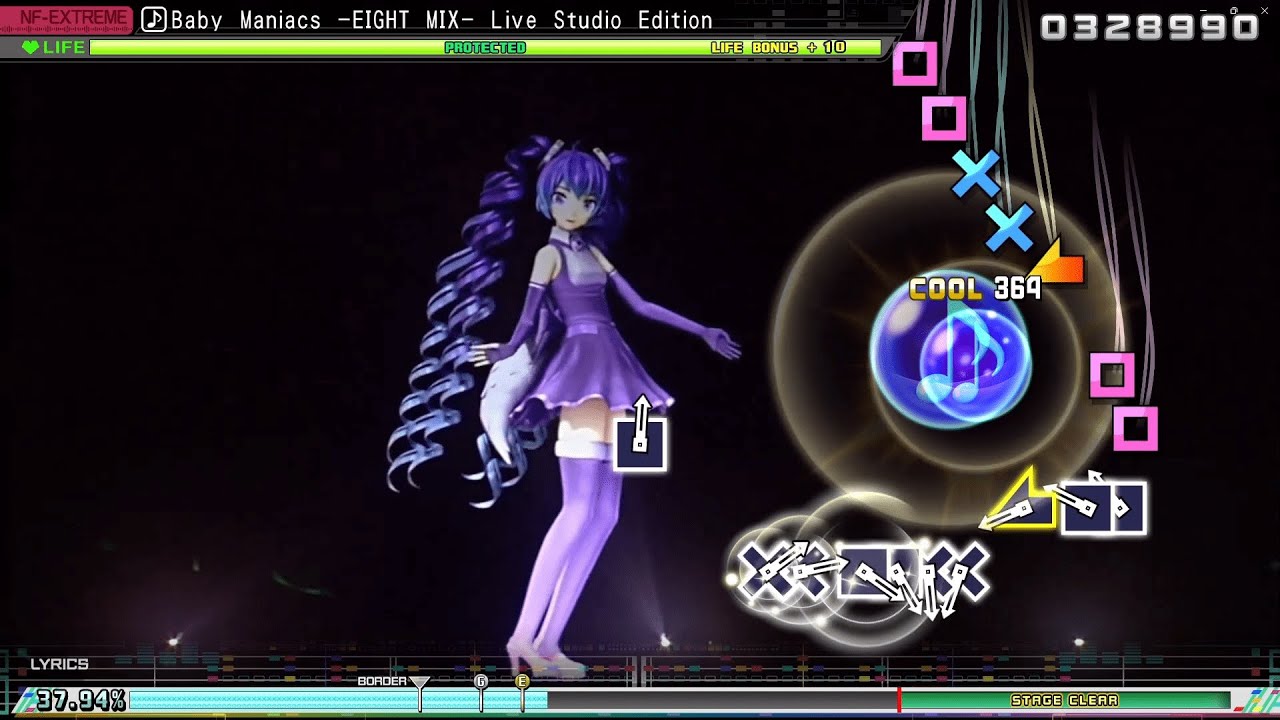 [ PDACFT/MM+] Baby Maniacs -EIGHT MIX- Live Studio Edition (EXTREME) Complete