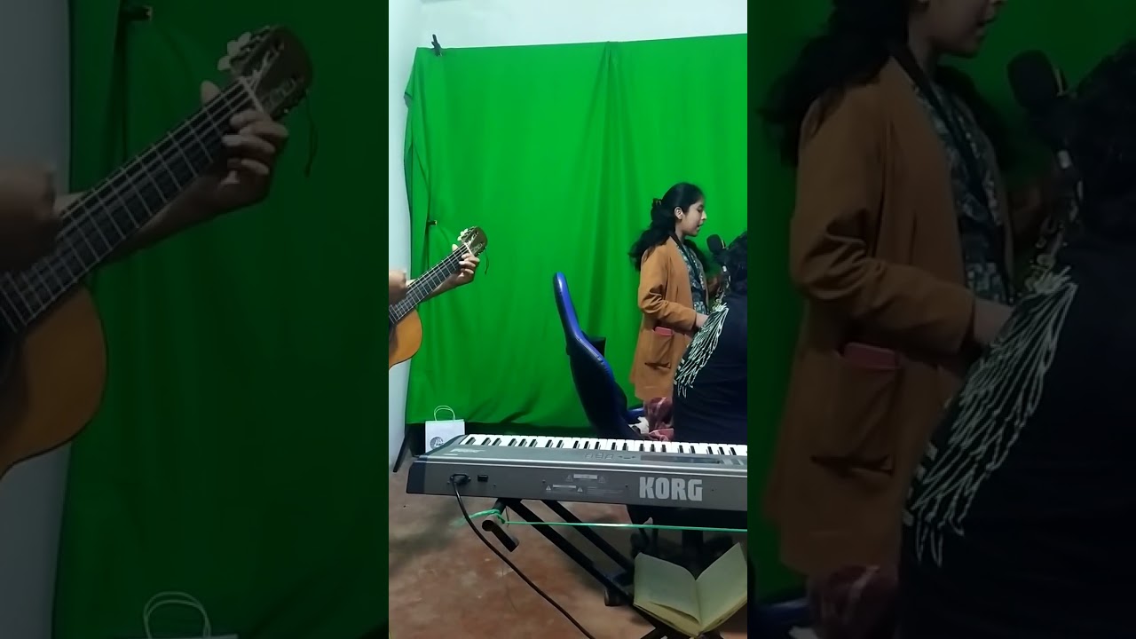 Shary cantado una alabanza en quechua 