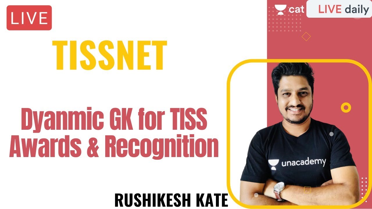 TISSNET 2021 | Dyanmic GK for TISS | Awards & Recognition | Rushikesh Kate