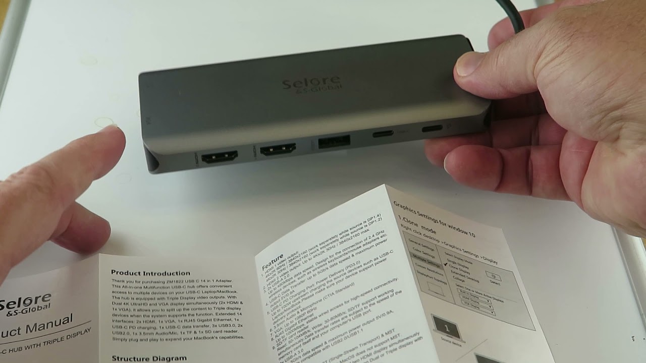 G26234 - Selore 14 in 1 USB-C Docking Station
