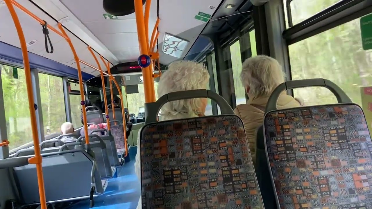 Jízda autobusem Mercedes-Benz Citaro II #808 (Lenost+Kickdown+Přetáčení) DP Děčín na lince 210