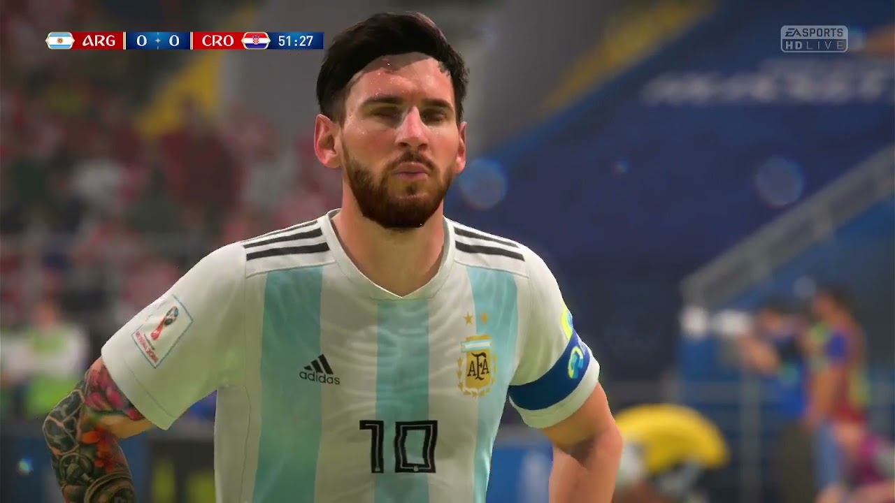 FIFA 2018  world cup russia ps4/ ARGENTINA VS CROACIA