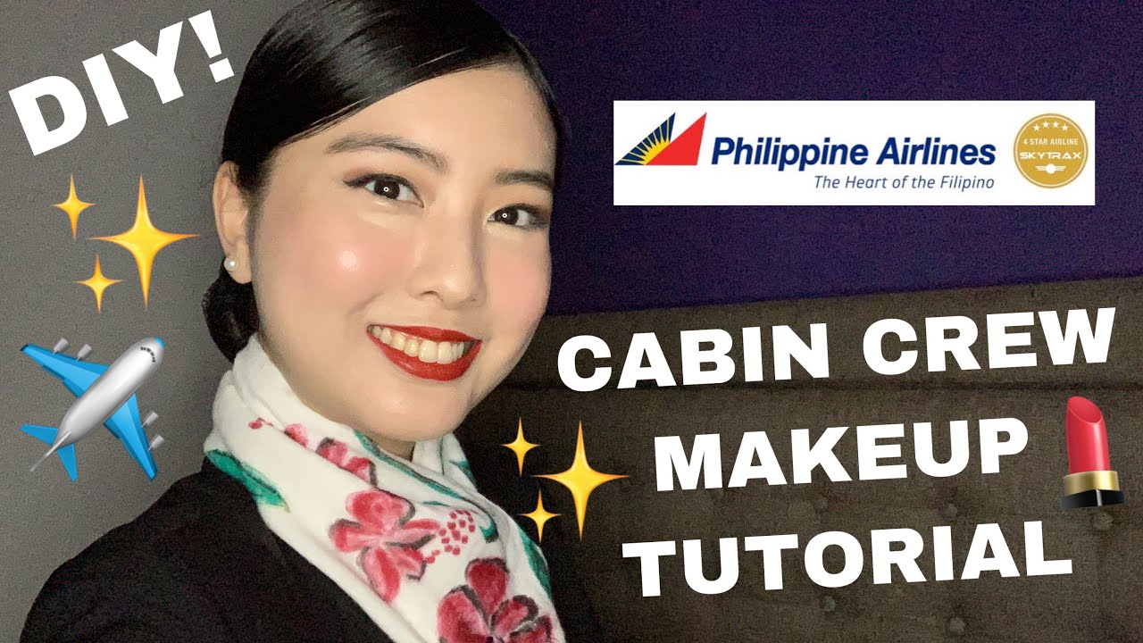 PAL Cabin Crew Makeup | Philippine Airlines Flight Attendant Makeup Tutorial DIY