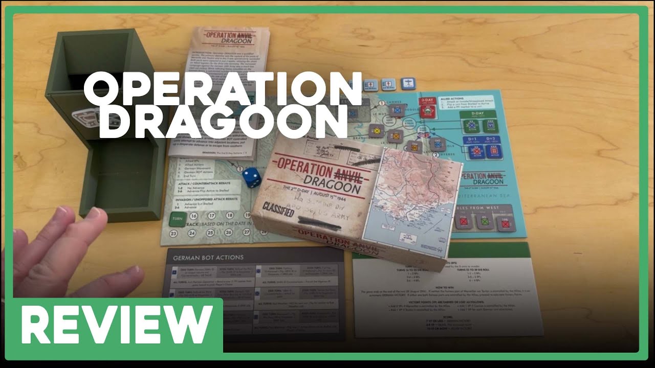 Рецензия | Операция «Драгун» | Издательство Worthington | The Players' Aid