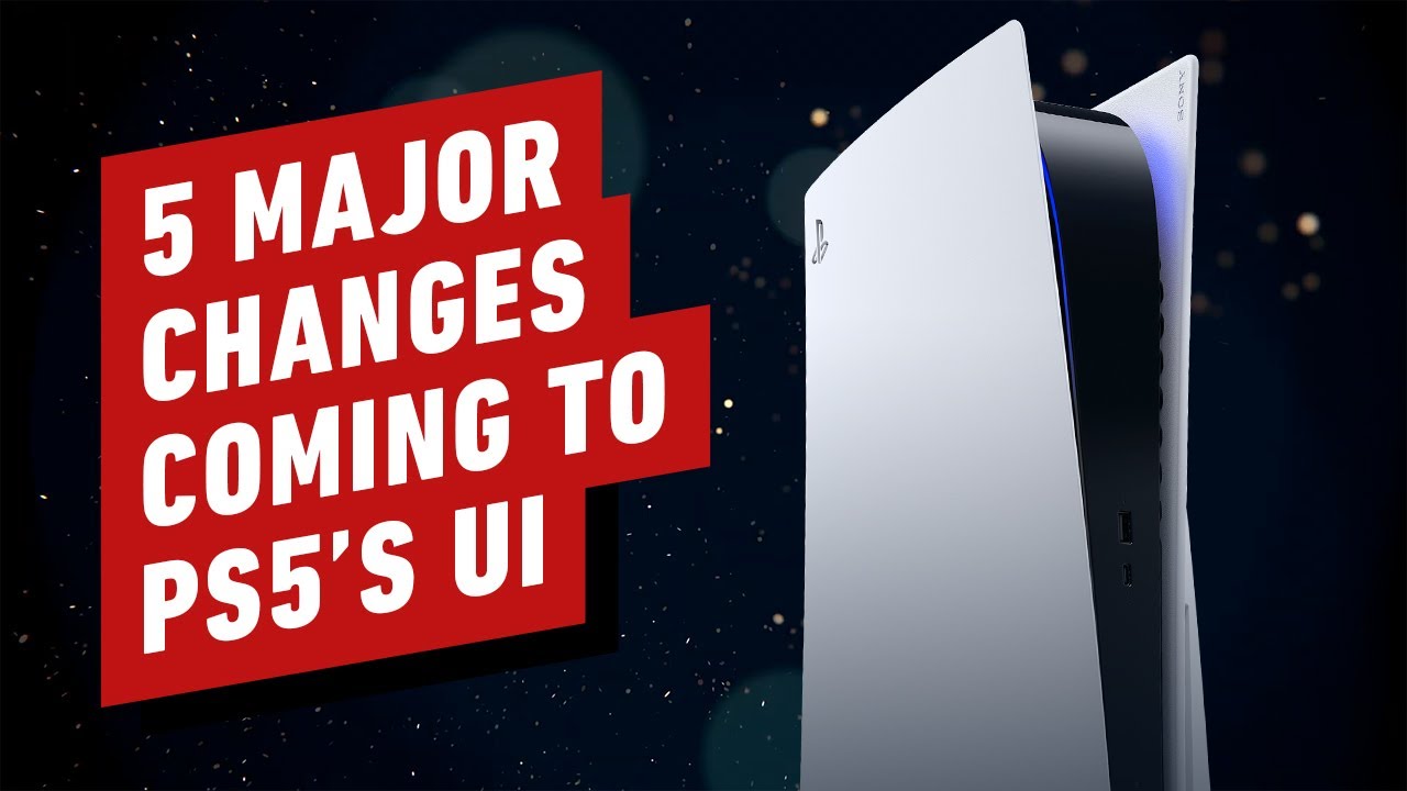 PS5's UI: The 5 Biggest Gamechangers