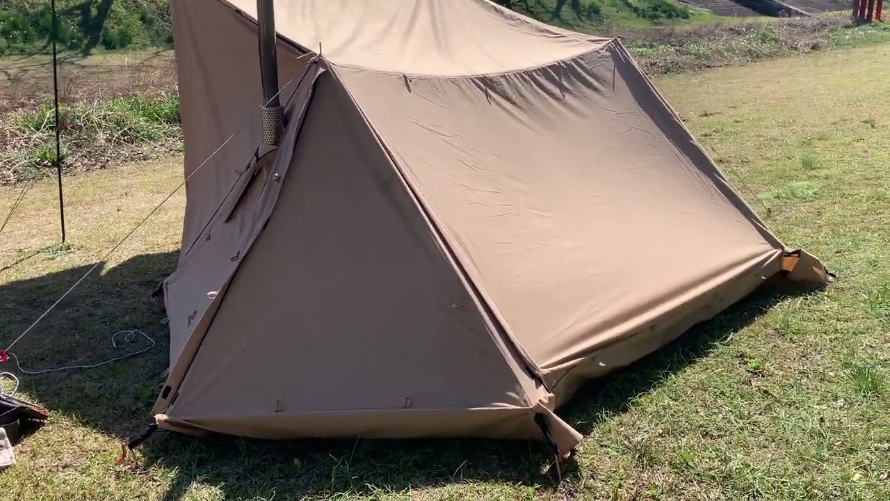 goglamping g・g pup 2.0パップテント前幕付き