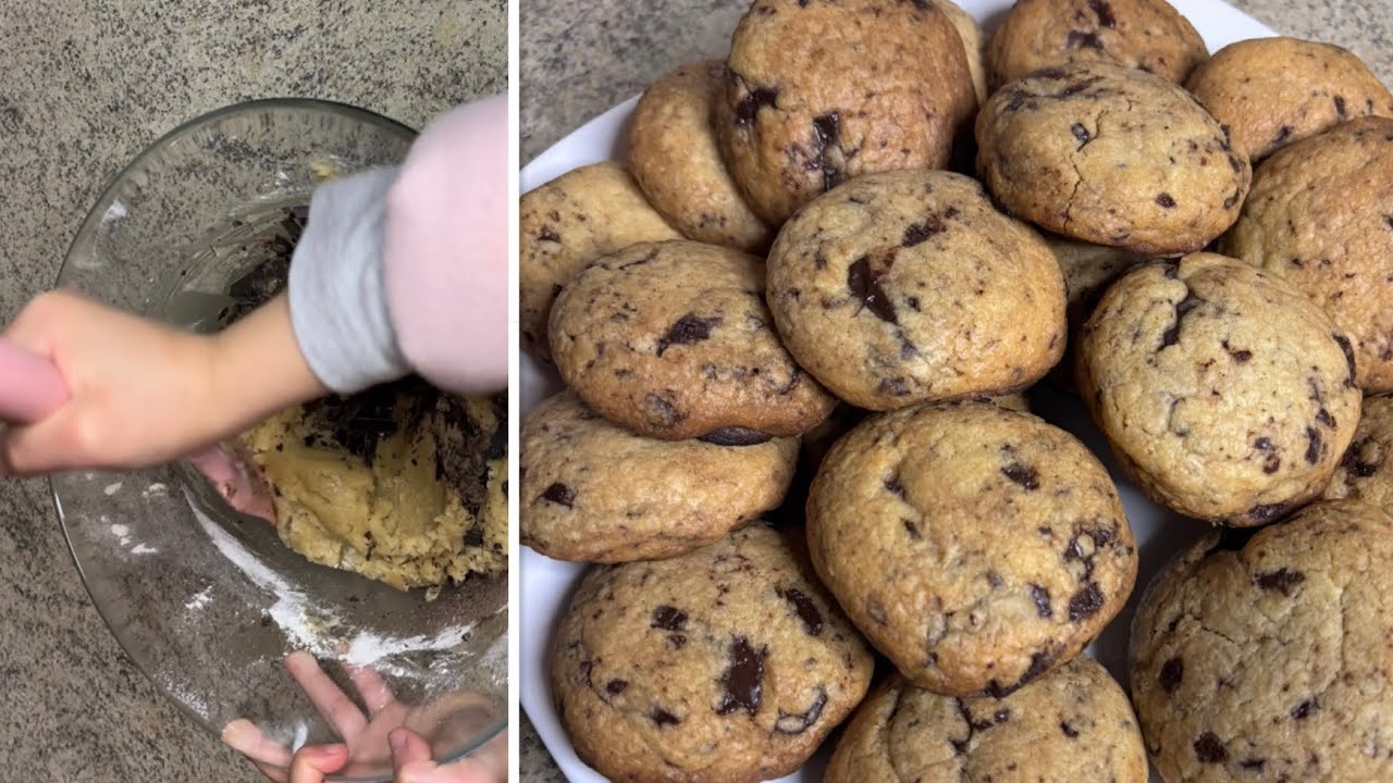 كوكيز مقرمش ولذيذ - cookies facilissimi da fare con i vostri figli! 