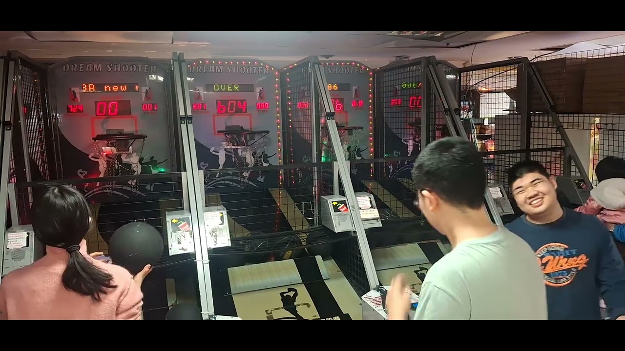 115/01/18 飛絡力籃球機 5顆個人程度練習二 5關211秒 謝宇倫514分+90%=604分，湯林佑730分+97%=827分
