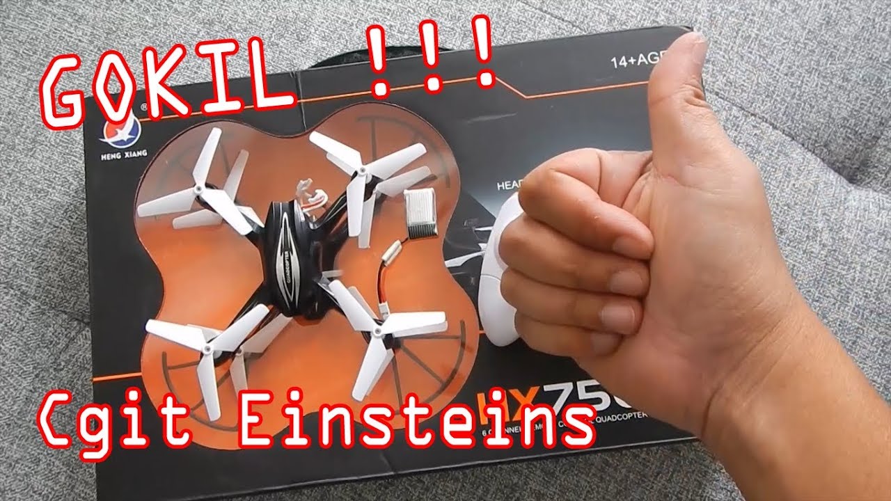 HX750 Drone Micro Gokil Liar Buat Ugal Ugalan xD
