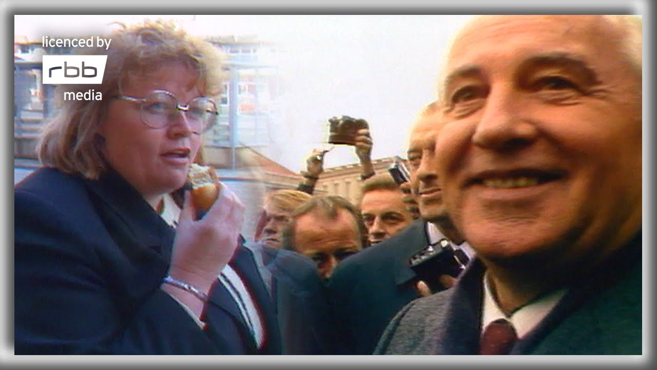 Michail Gorbatschow besucht Ost-Berlin zum 40. Jahrestag der DDR | 1989