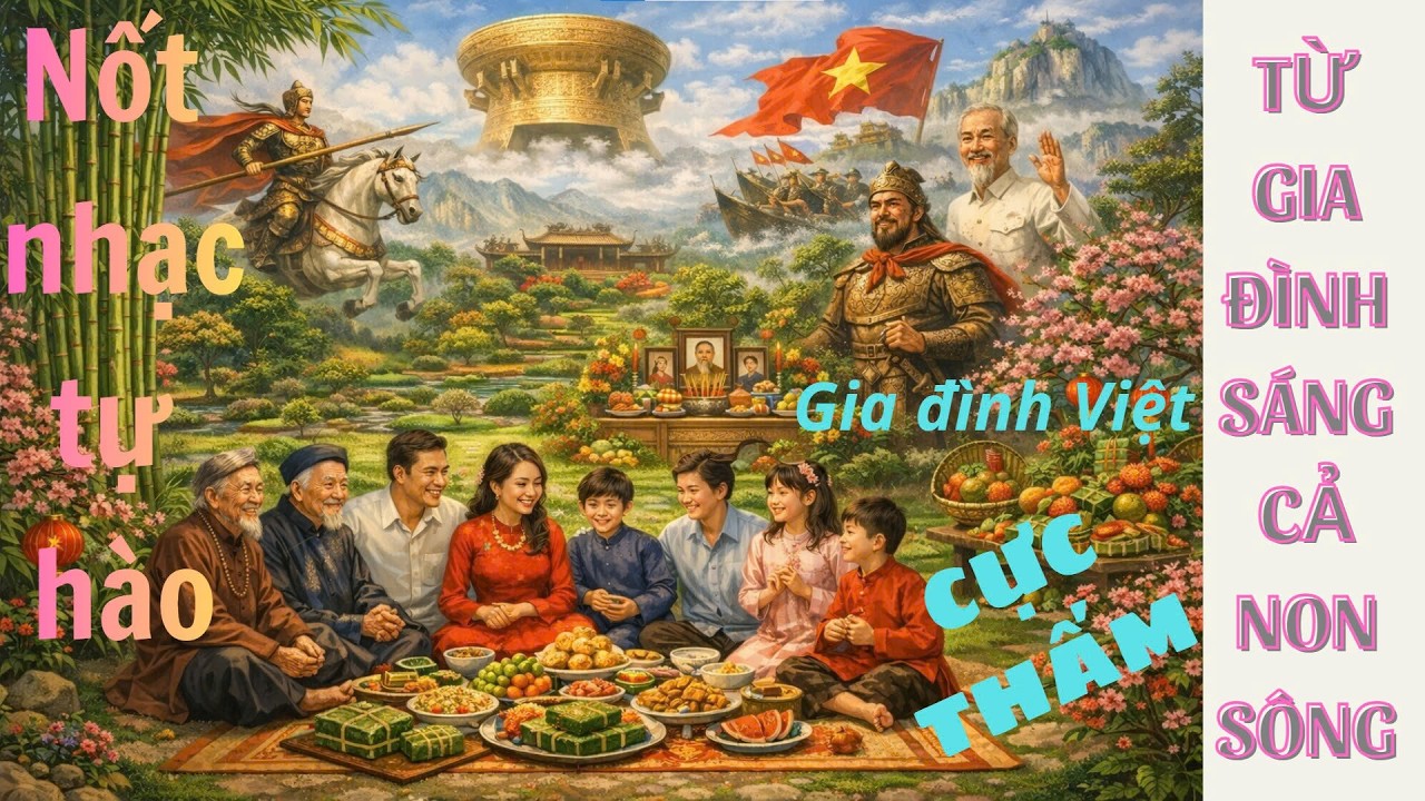 Bài hát: TỪ GIA ĐÌNH SÁNG CẢ NON SÔNG