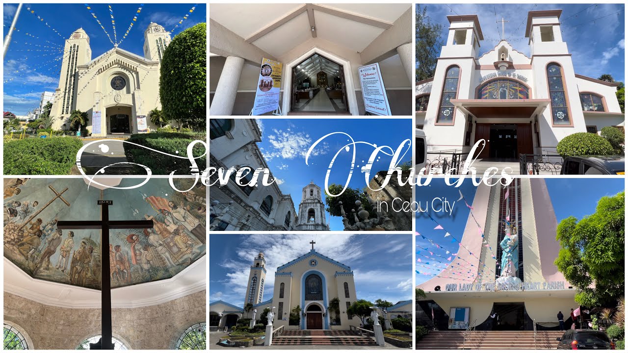 Seven Churches in Cebu City #travel #philippines
