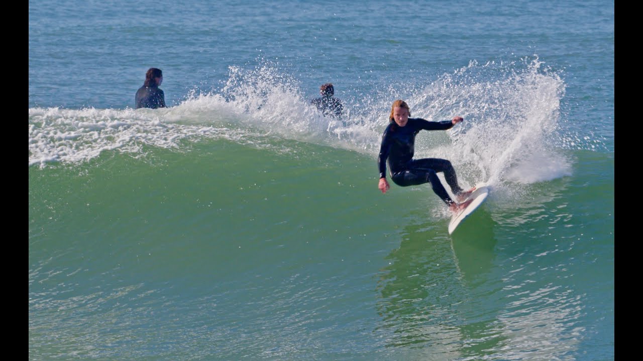 Surfers at Sharp Park Beach, Pacifica 12-01-25