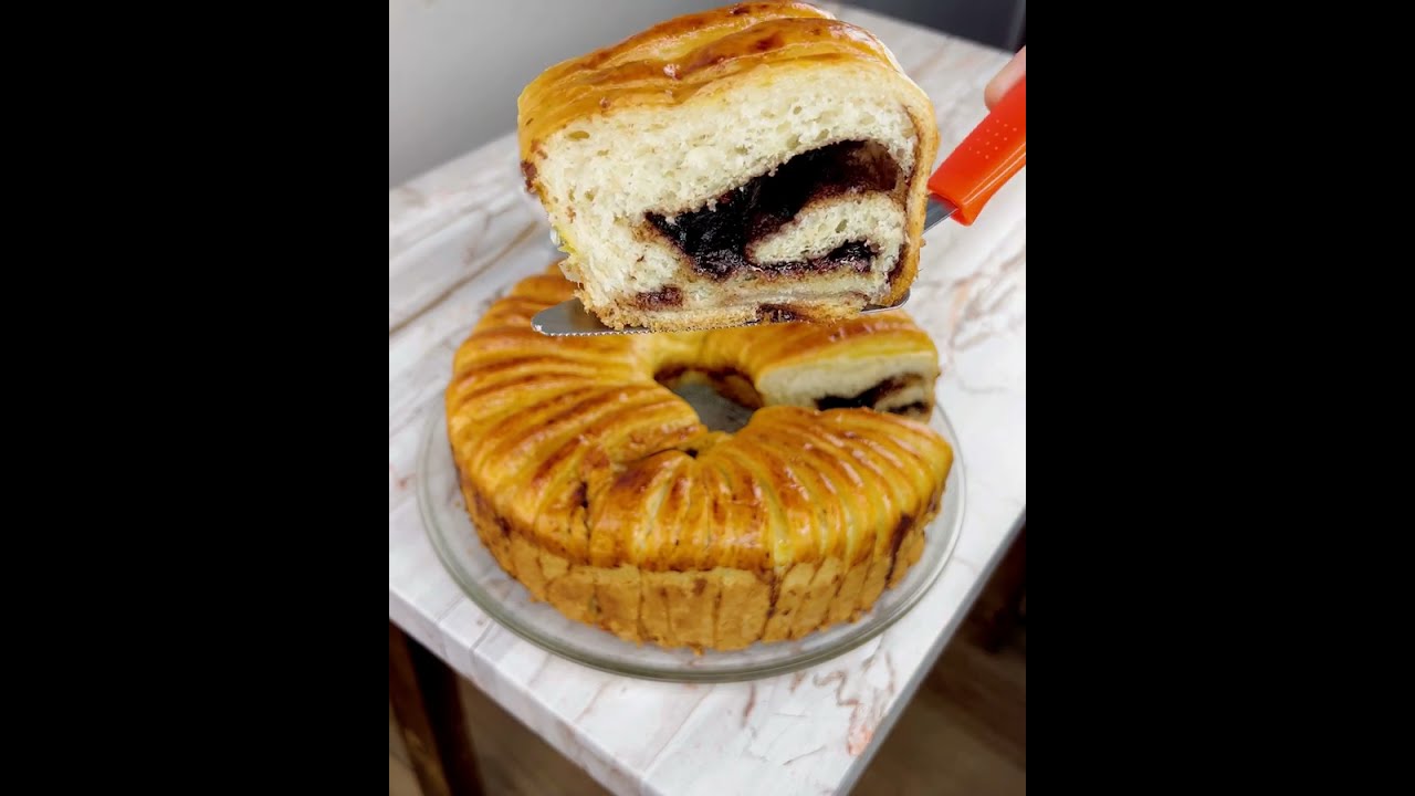 🍞✨ PÃO DOCE RECHEADO COM CHOCOLATE SUPER MACIO E FOFINHO! ✨🍫