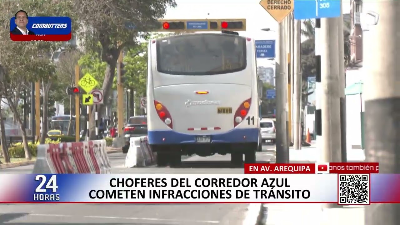 Usuarios del Metropolitano indignados: captan a chofer chateando y usando audífonos mientras maneja
