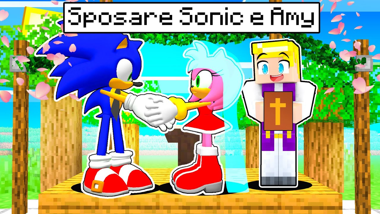 Il MATRIMONIO Tra SONIC E AMY! - Minecraft ITA Roleplay