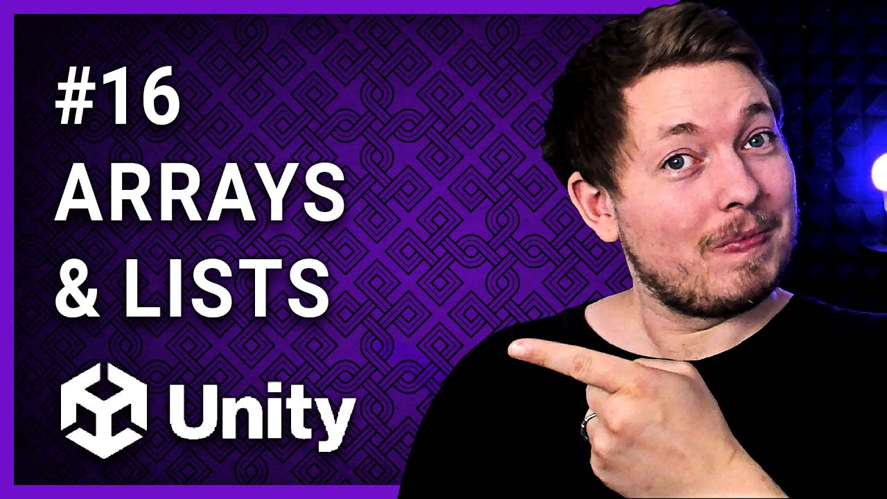 #16 | МАССИВЫ И СПИСКИ В UNITY 🎮 | Unity для начинающих | Учебное пособие по Unity