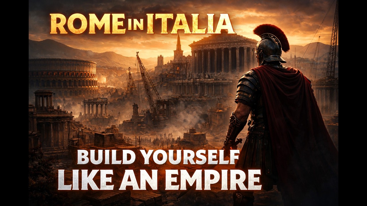 Rome in Italia | Build Yourself Like an Empire (40 Min Dark Roman Music for Focus & Discipline)