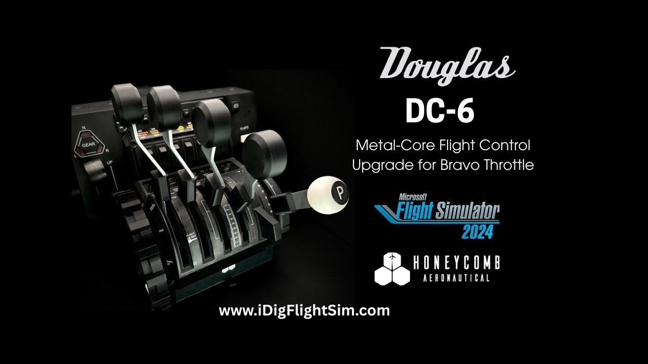 Douglas DC-6 Vintage Airliner 