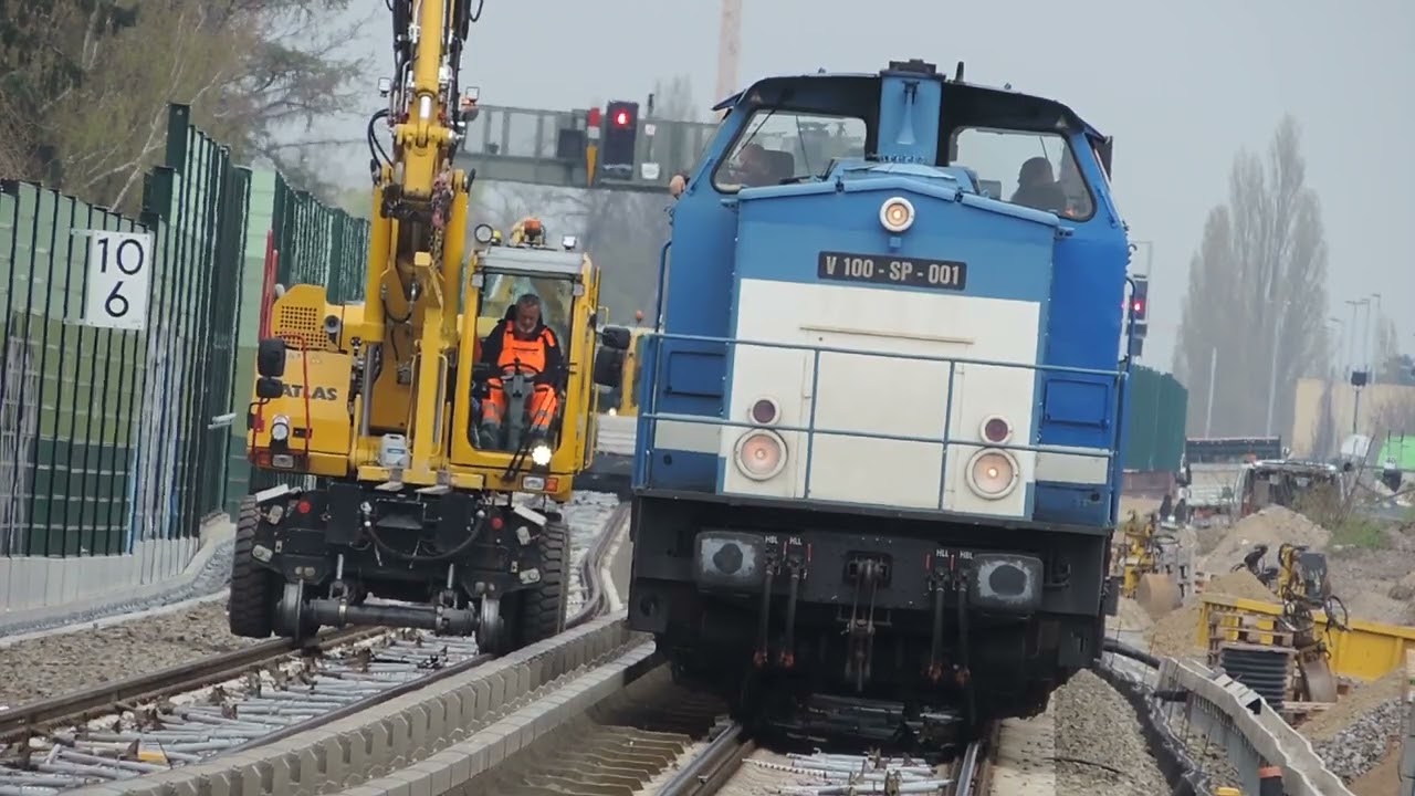 Ausbau Dresdner Bahn, Teil 36, Buckower Chaussee, Marienfelde, Kamenzer Damm, 22.04.2022