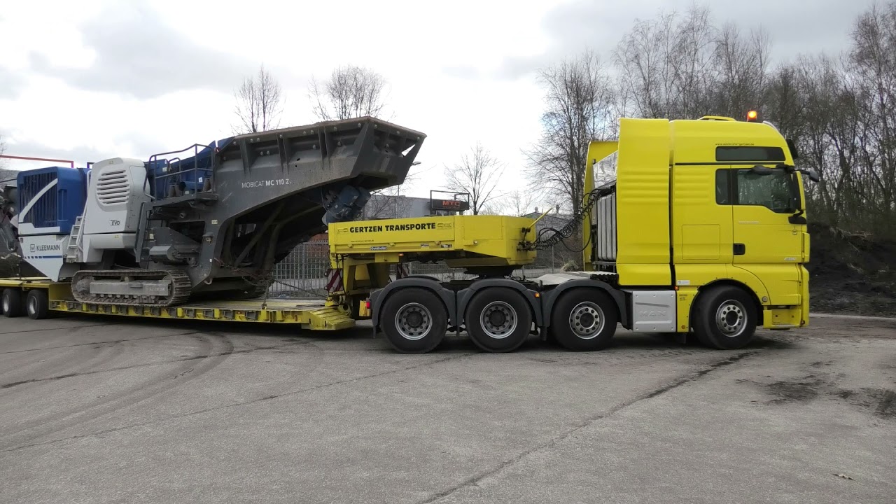 MAN TGX 33.580 D38 GERTZEN TRANSPORTE ZWAAR EN SPECIAAL TRANSPORT