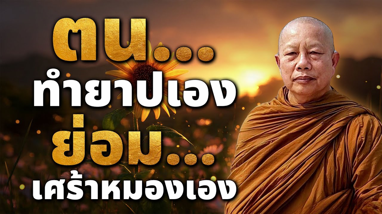 ธรรมคลายทุกข์ | ตน...ทำบาปเองย่อม...เศร้าหมองเอง | ธรรมะก่อนนอน#พระมหาบุญช่วยปัญญาวชิโร