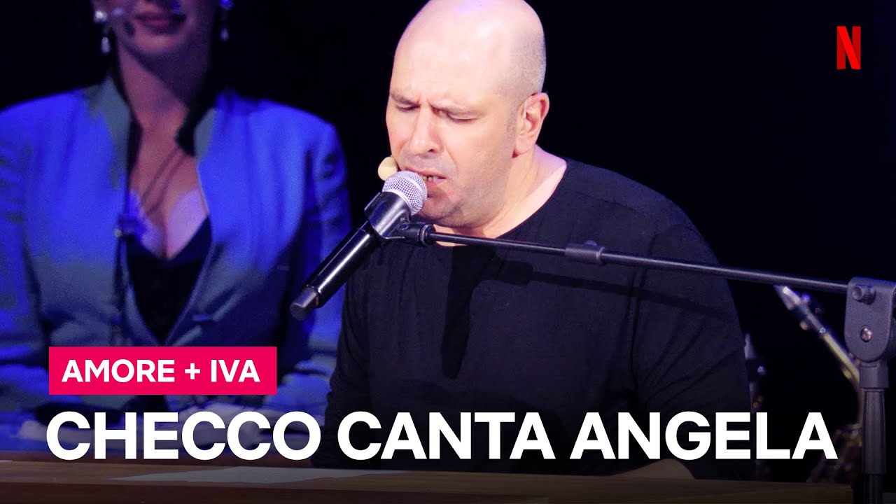 CHECCO ZALONE canta il suo grande classico ANGELA al PIANOFORTE | Netflix Italia