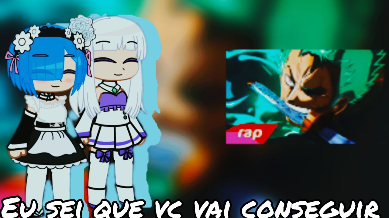 Ré:zero reagindo ao rap do Zoro (o maior espadachim do mundo)