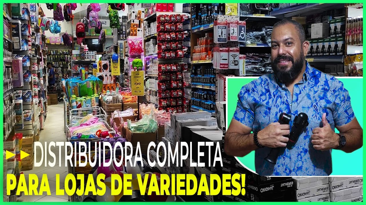 A distribuidora MAIS completa para lojas de VARIEDADES em SÃO PAULO #564