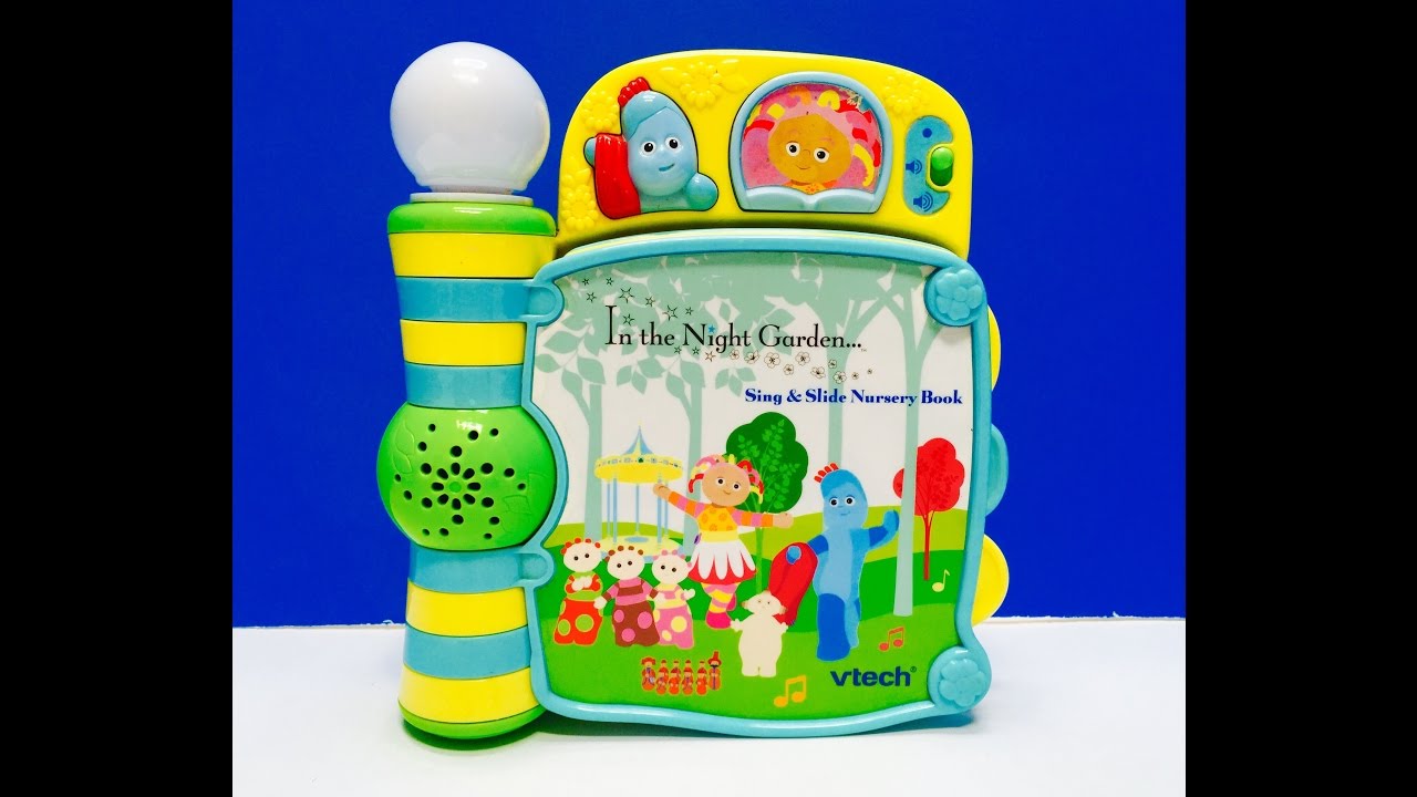 IN THE NIGHT GARDEN Sing and Slide Nursery Book!