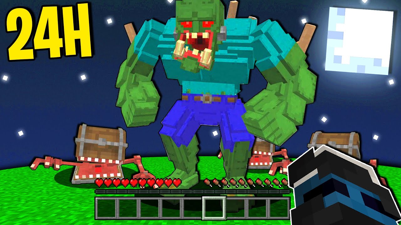 GIOCO AL MINECRAFT MALEDETTO PER 24 ORE - ITA