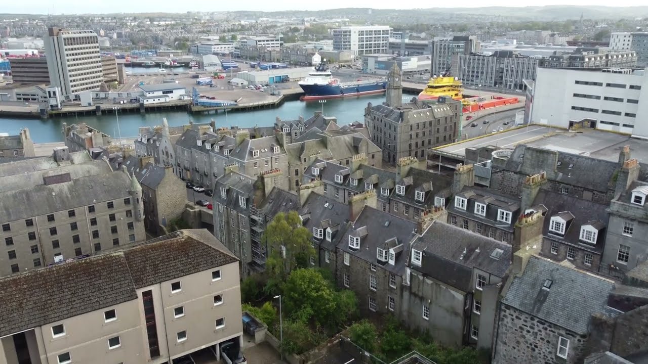 Aberdeen Drone Flyover