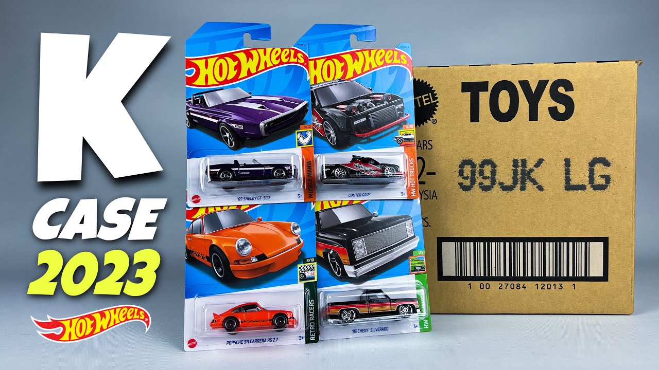 Unboxing Hot Wheels 2023 - K case!
