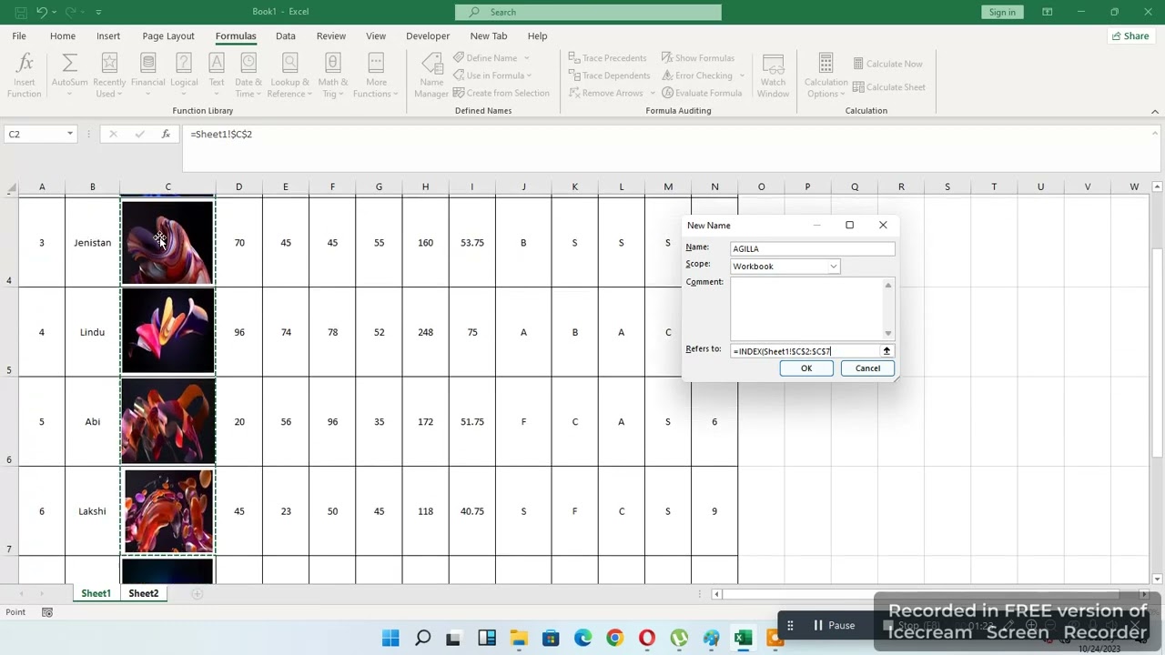 How To Create Picture Lookup In Excel | image vlookup|Advance Excel Tutorial-MG Tuition