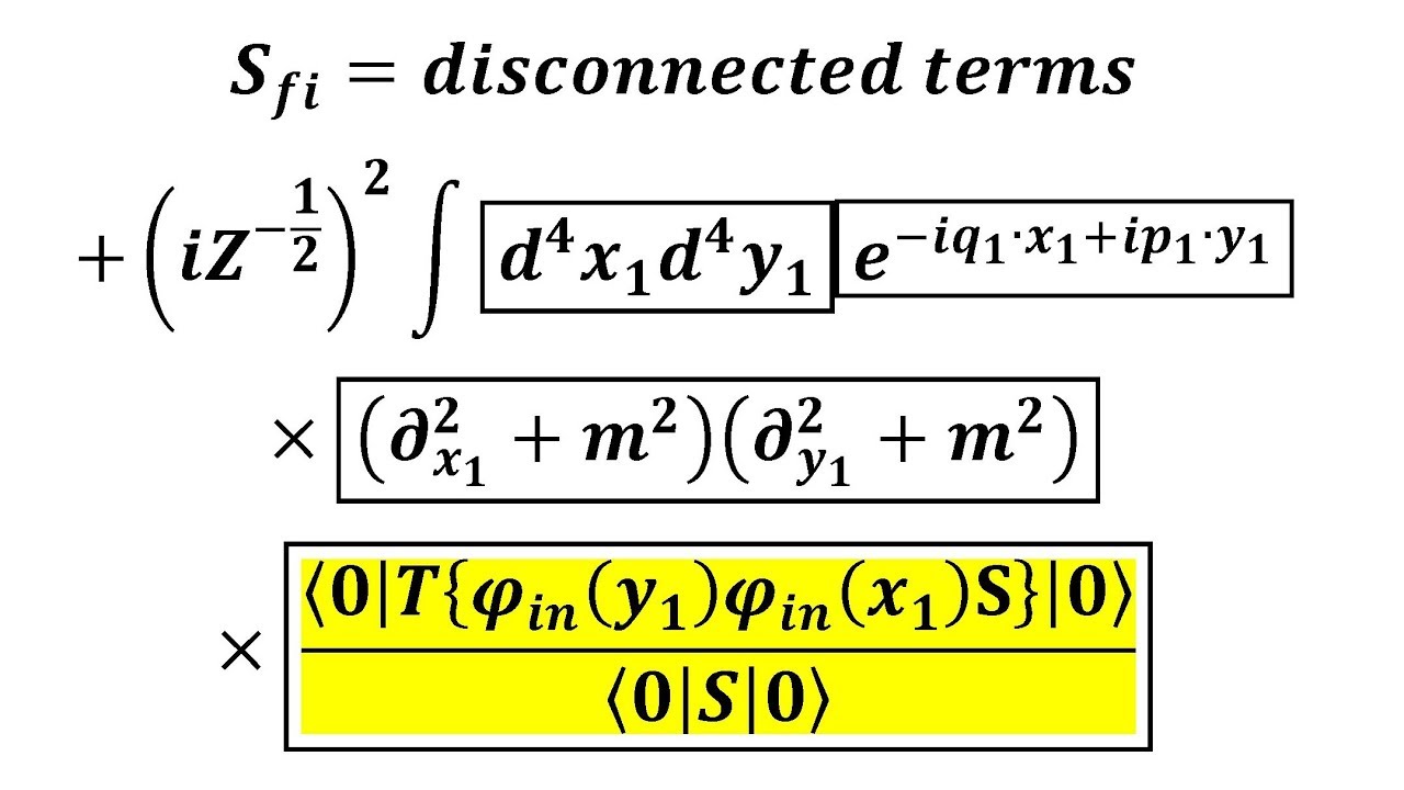 LSZ Reduction Of Scalar Bosons | Quantum Field Theory