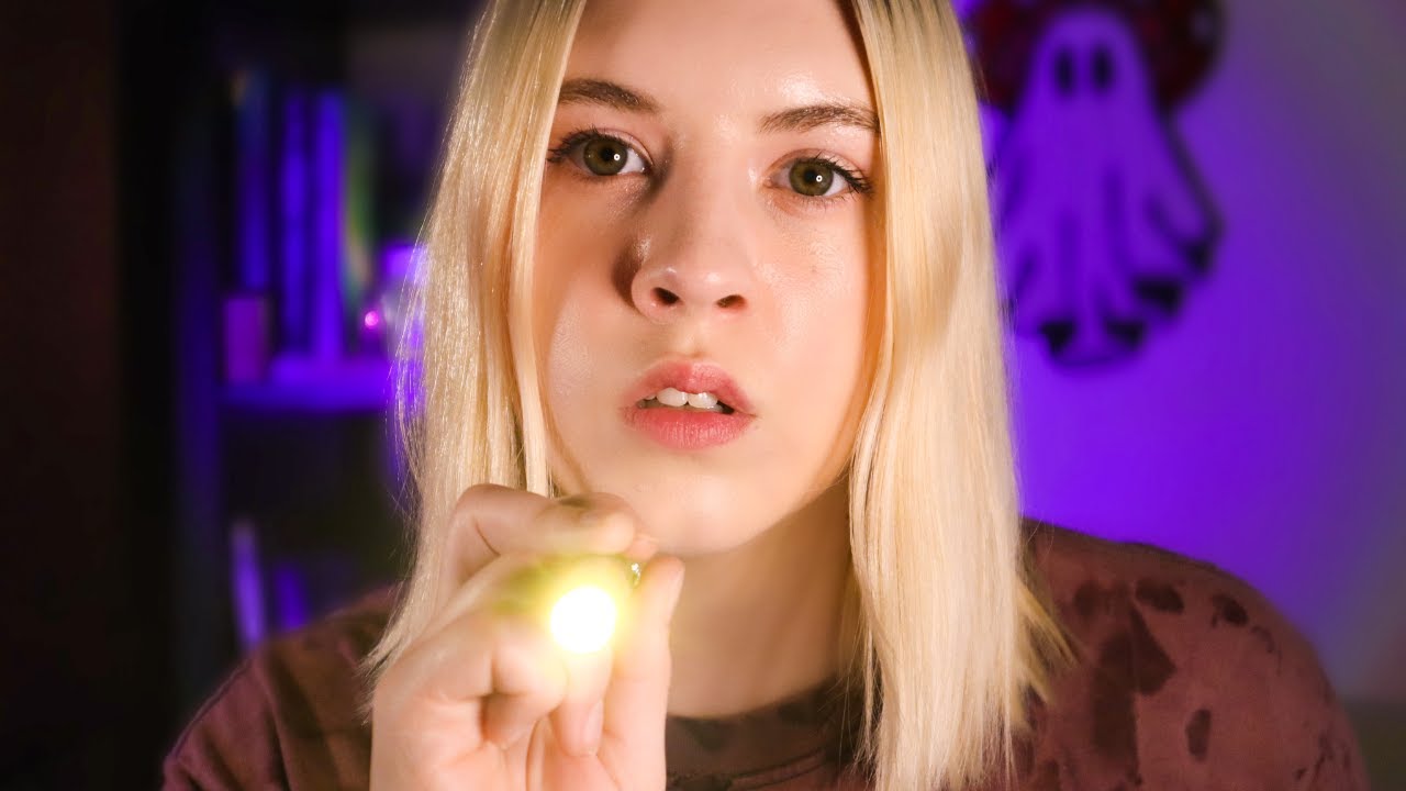 Восемь классических световых триггеров ASMR для самых сонных глаз (свет, тихая речь)