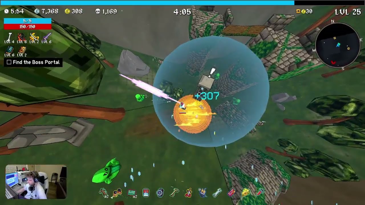 350,000+ KILLS! Calcium is BROKEN in Megabonk (Triple OP Lamp!)