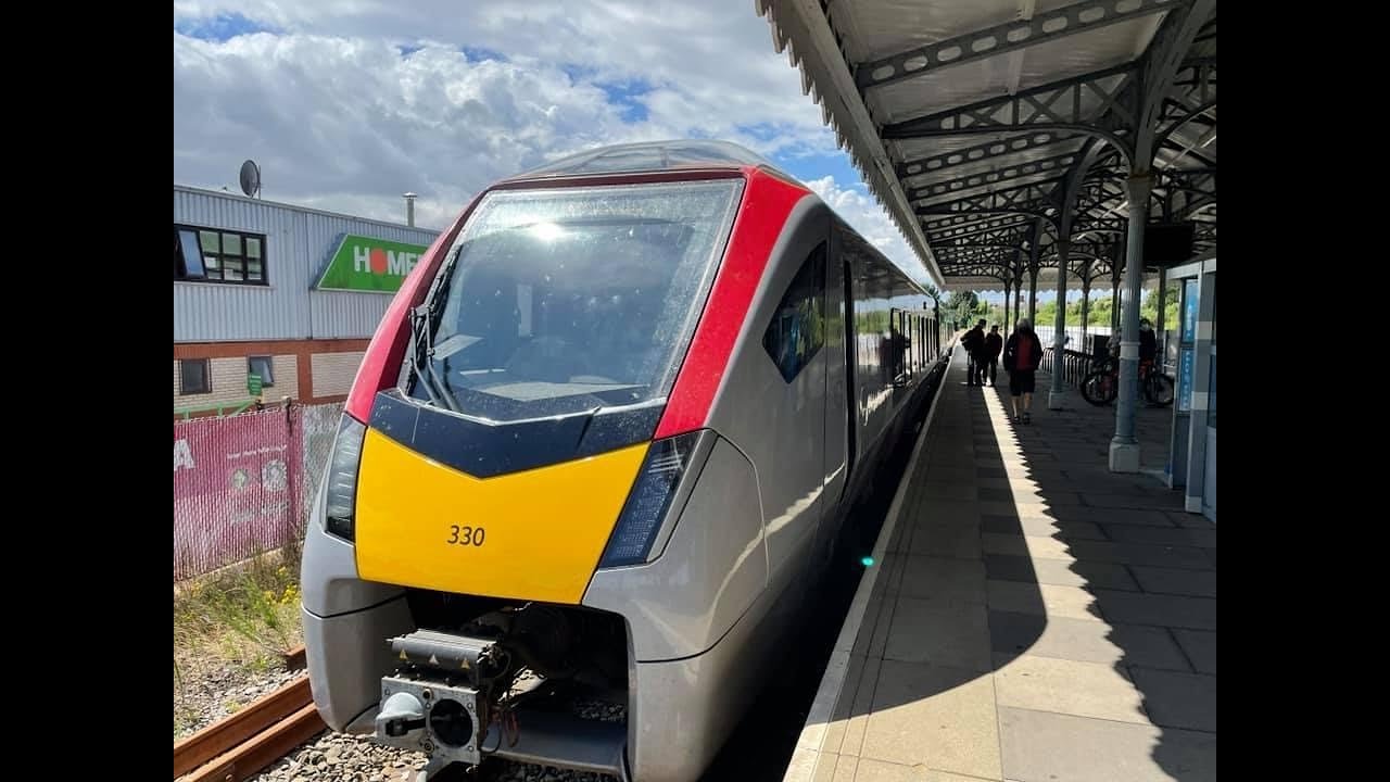 Greater Anglia Trains - Felixstowe to Ipswich Rail Ride