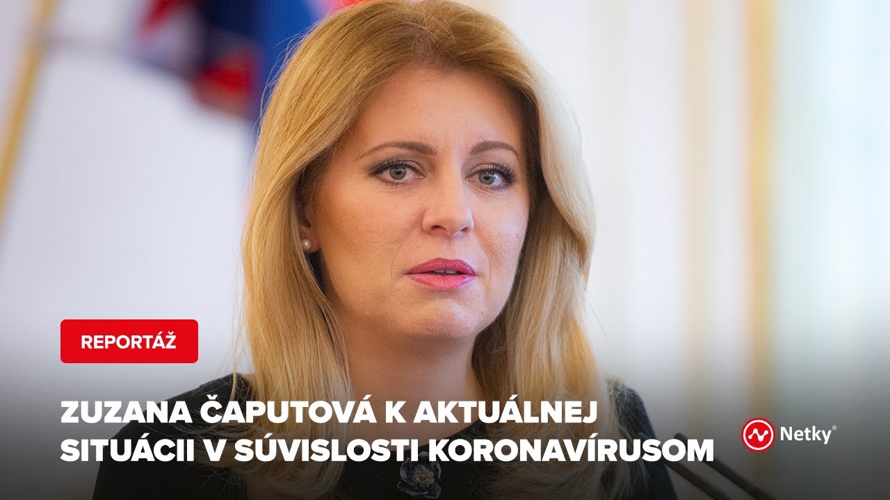 Zuzana Čaputov&aacute; k aktu&aacute;lnej situ&aacute;cii v s&uacute;vislosti koronav&iacute;rusom