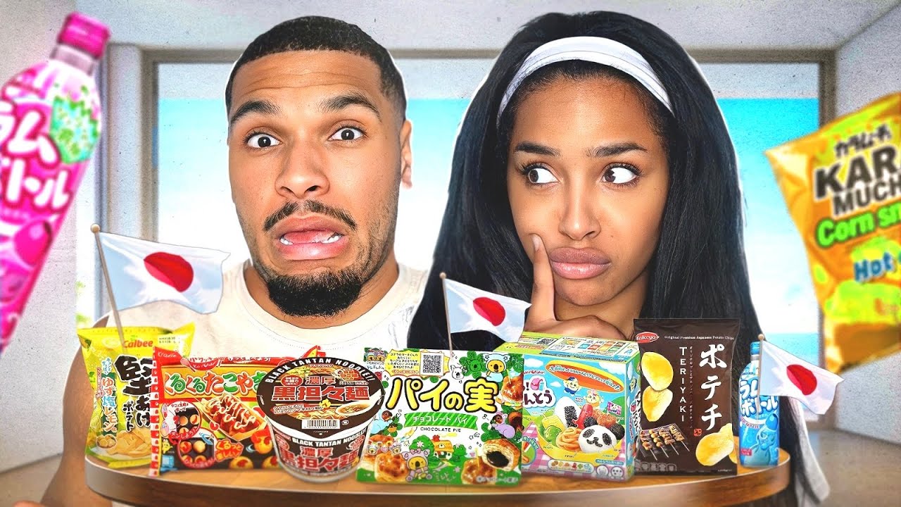 ON GOUTE DES PRODUITS JAPONAIS (tr&egrave;s kawaii)