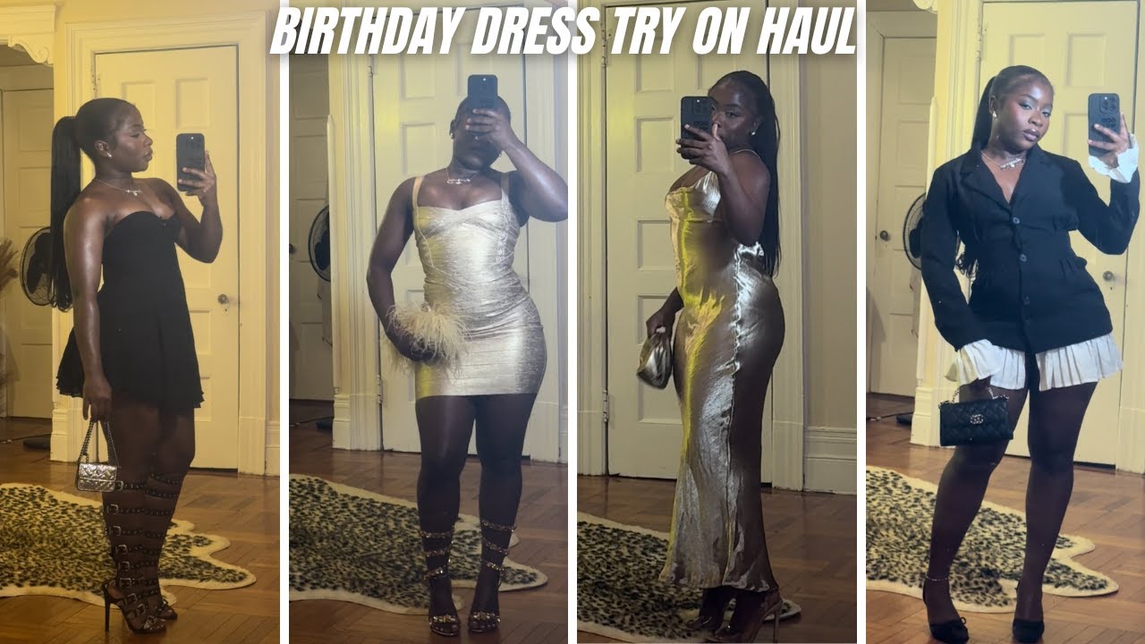 Trying on Birthday Dresses That Turn Heads 🔥 | Try-On Haul